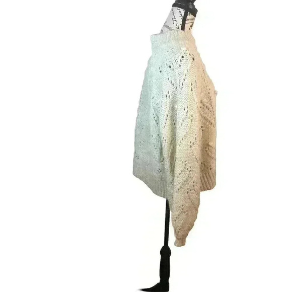 Silverflint Large Ivory Open Knit Sweater Alpaca Wool Blend L/S - Picture 3 of 6